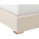 Alisha Meg Taupe Bed, Queen
